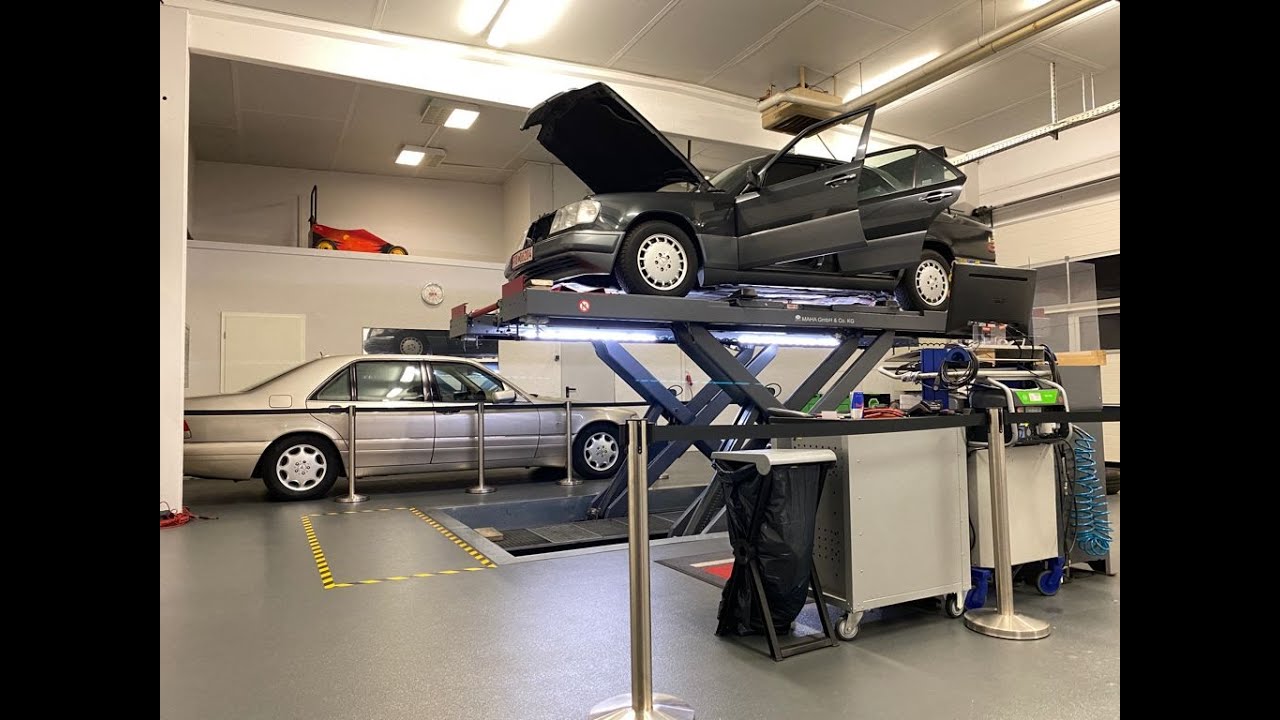E Klasse E 250 D Klima Automatik W124 Restoration anschließend Mike Sanders konserviert ( Seilfett )