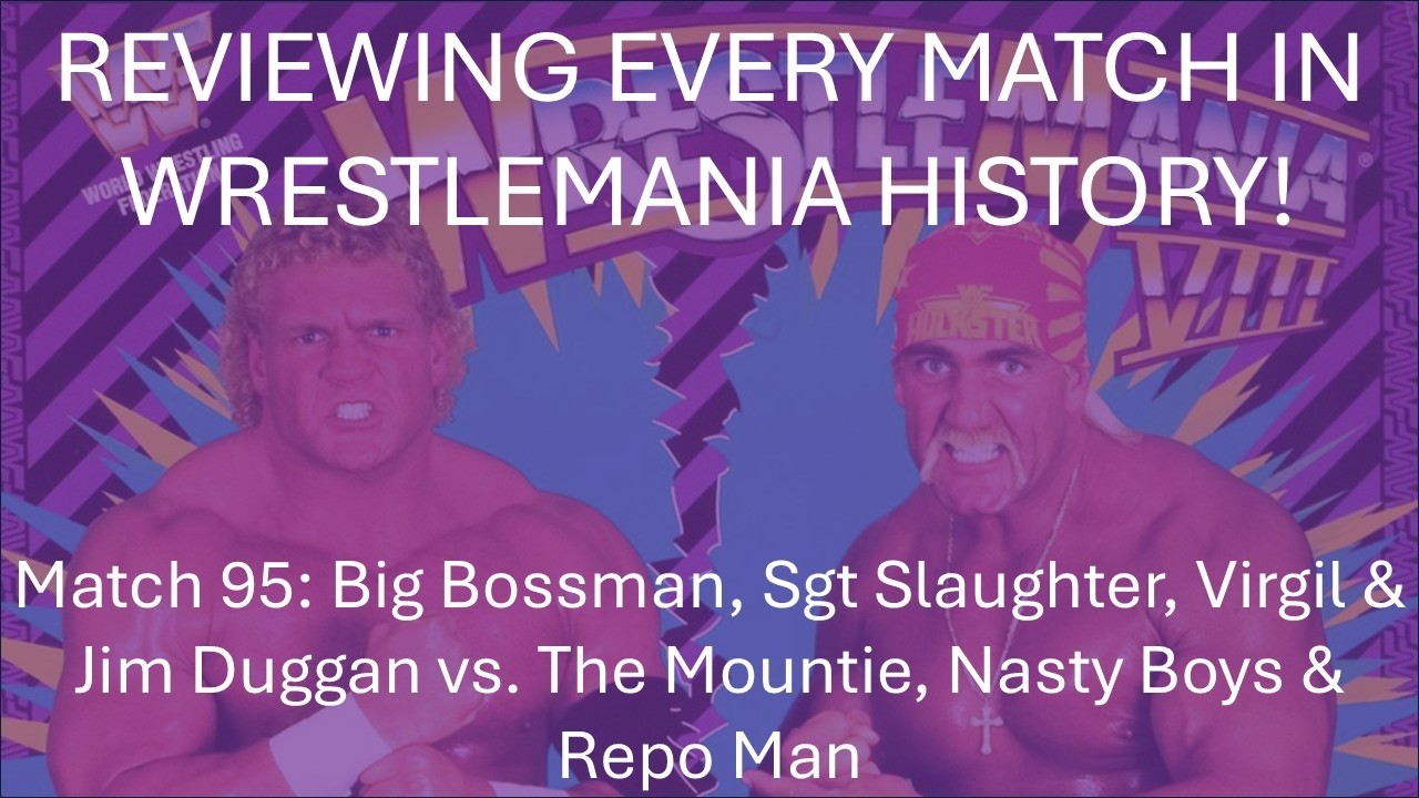 Reviewing Every Match In WrestleMania History 95: 8-Man Tag Match (WrestleMania 8)