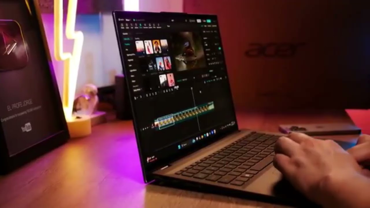 Acer Swift 16 AI: Portátil insignia OLED con Intel Core Ultra X9