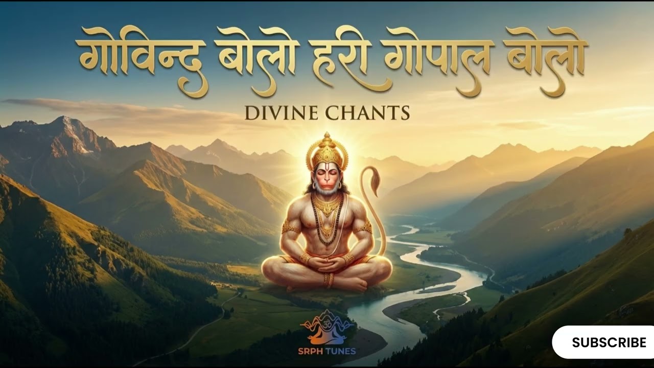 Govind Bolo Hari Gopal Bolo | Joyful Morning Bhajan for Positive Energy 🦚