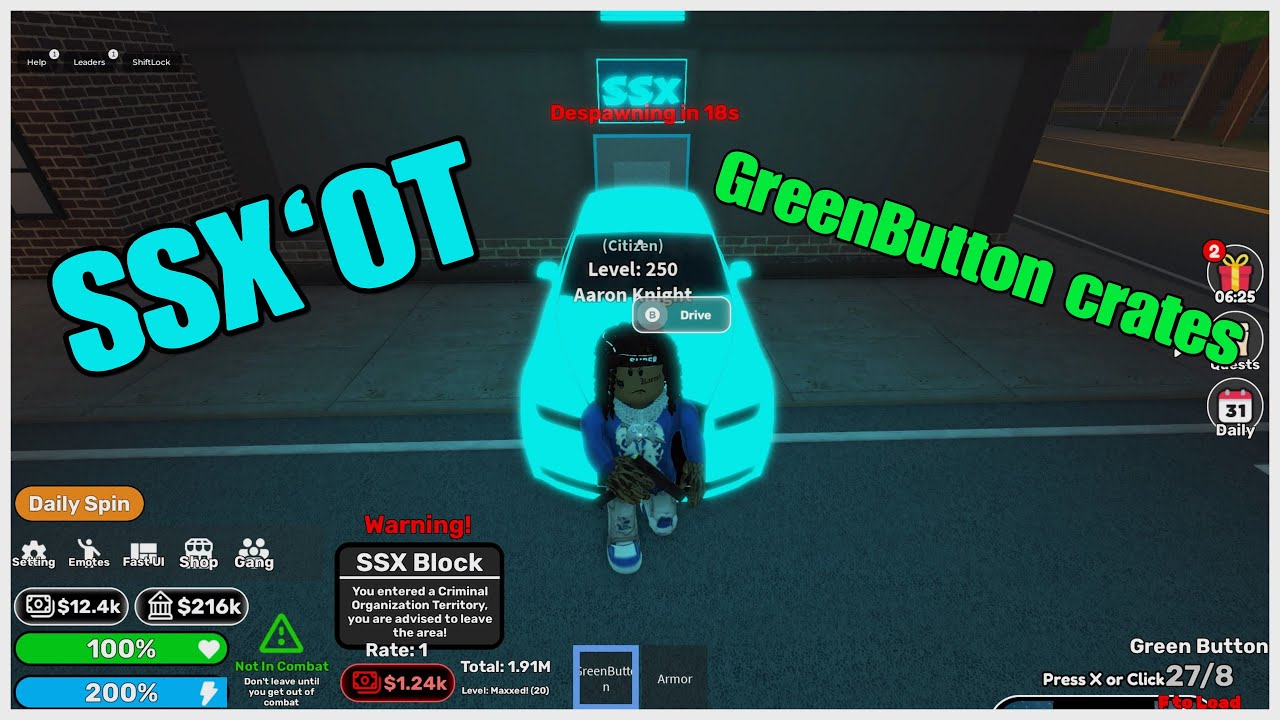 Silding with SSX Guns in no mercy *GreenSwitchCrate😮*