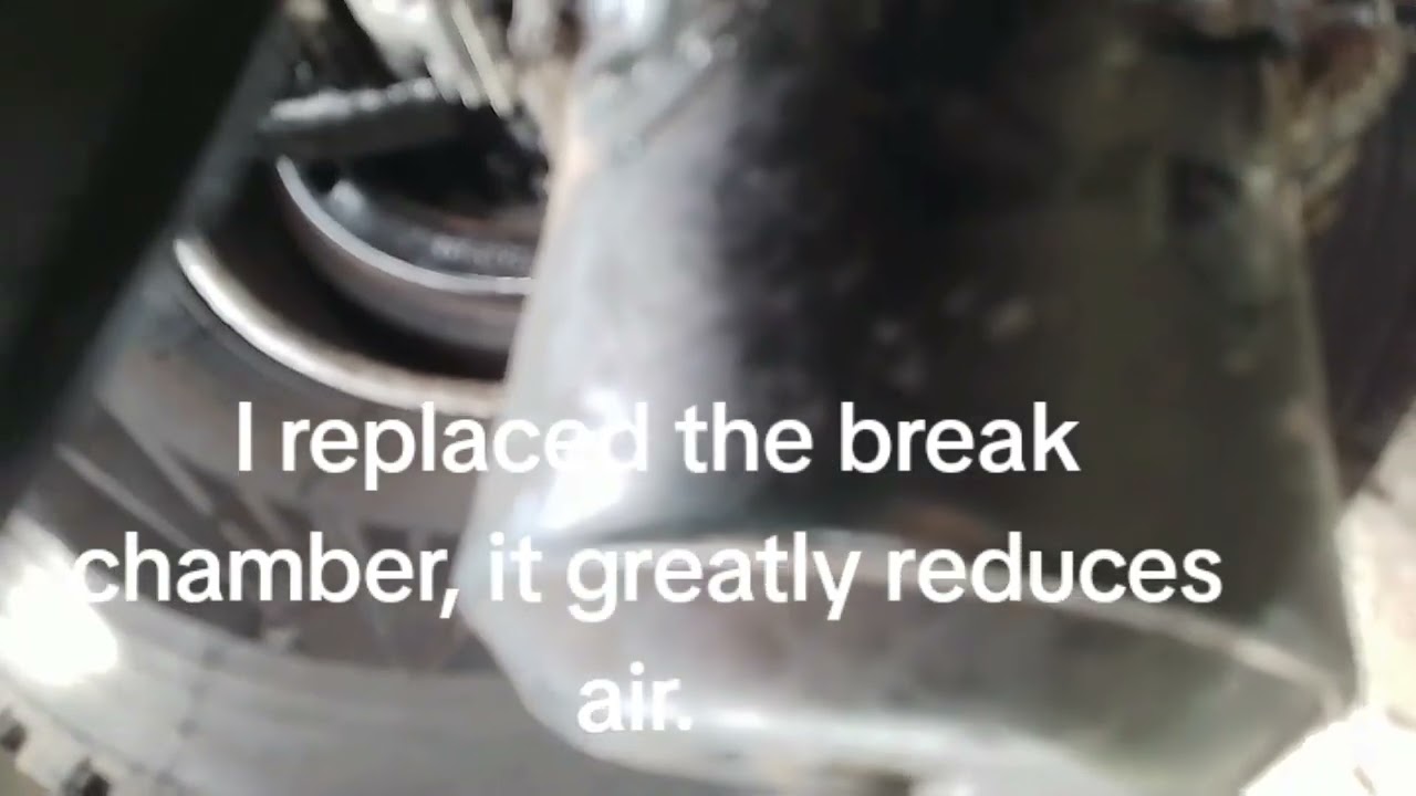 I replaced the break chamber, it greatly reduces Air #like #youtubeshorts #mechanic #share #