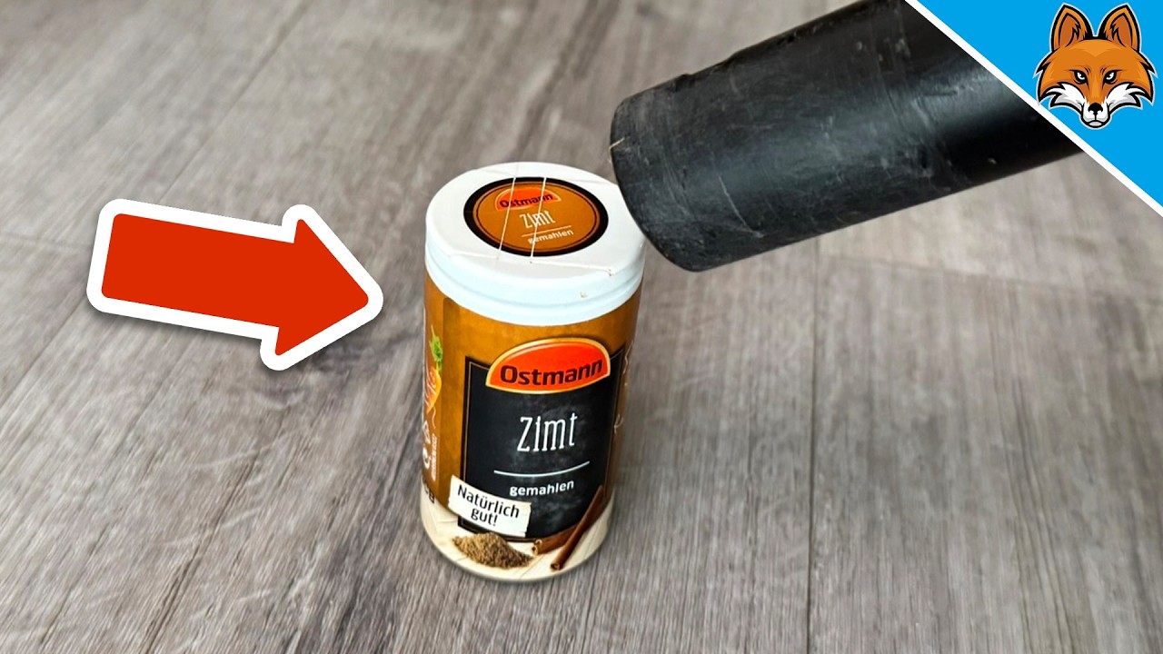 99% der Menschen kennen den Zimt Trick f&uuml;r den Staubsauger NICHT💥(Unfassbar)🤯