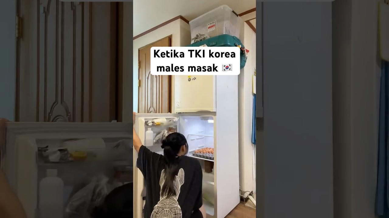 Ketika tki Korea males masak🇰🇷