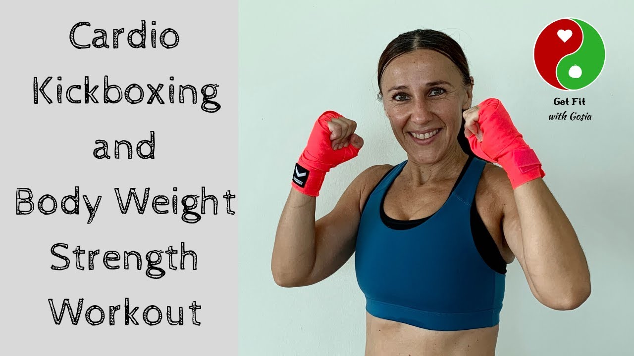 Cardio Kickboxing and Body Weight Strength Workout