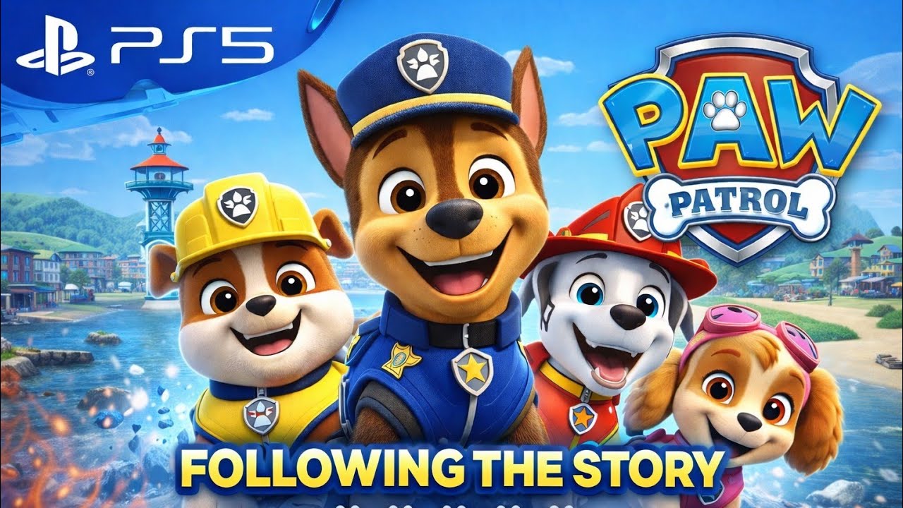 PAW Patrol on PS5 | Following the Story 🐾 | Gameplay Part 2