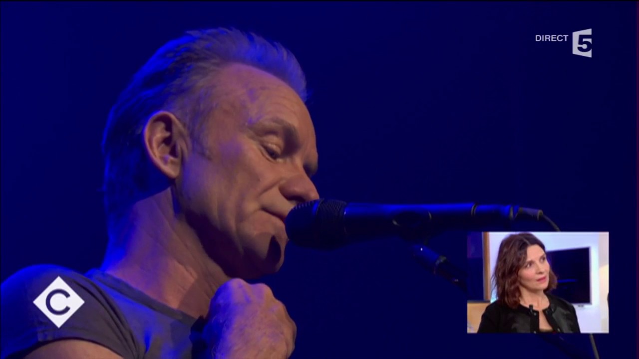 Très ému, Sting revient sur son concert au Bataclan dans C à vous
