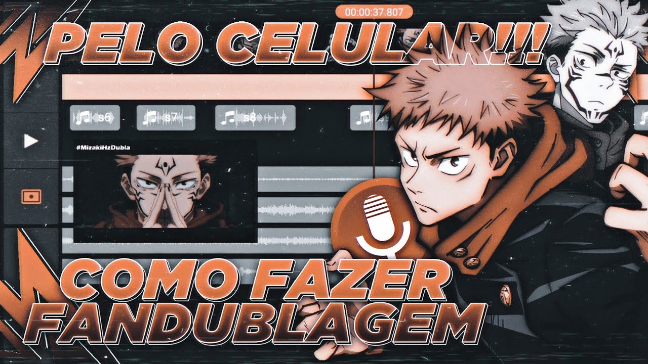 COMO FAZER UMA FANDUBLAGEM PELO CELULAR!!! (KineMaster) | DDM-EP:61