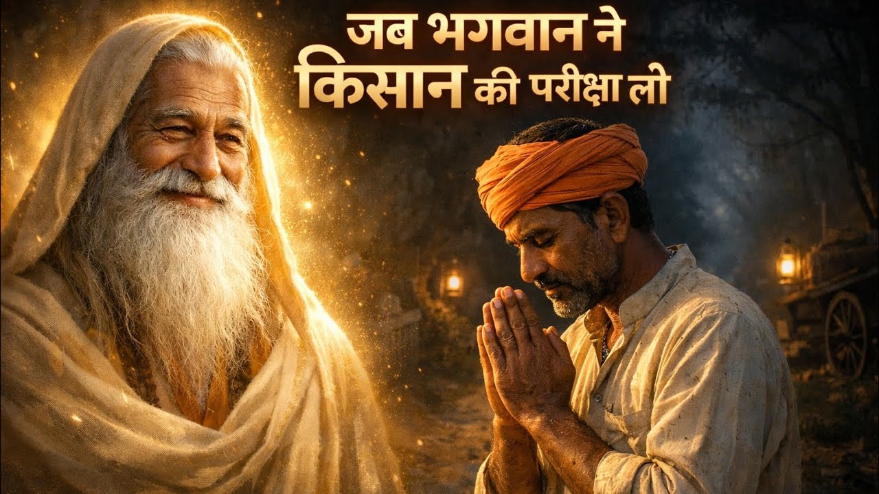 🌾कर्ज़ में डूबा किसान और रहस्यमयी साधु | सीख देने वाली कहानी।Hindi kahaniya। Ruchi ki Kahaniyan 👑