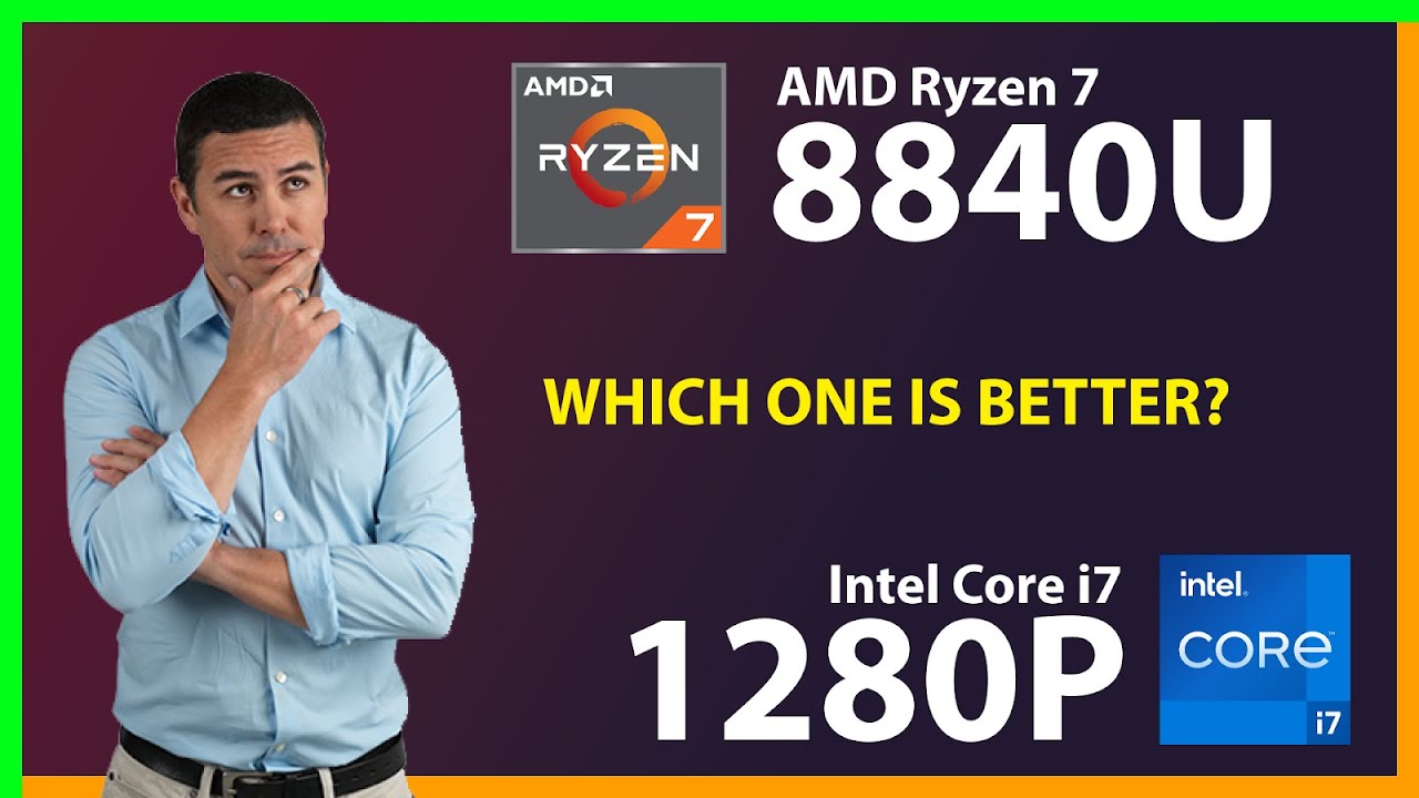 AMD Ryzen 7 8840U vs INTEL Core i7 1280P Technical Comparison