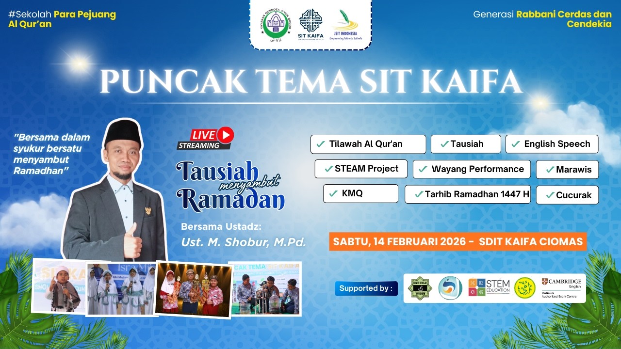🔴 LIVE Puncak Tema SIT KAIFA Bogor | Bersama Dalam Syukur Bersatu Menyambut Ramadhan