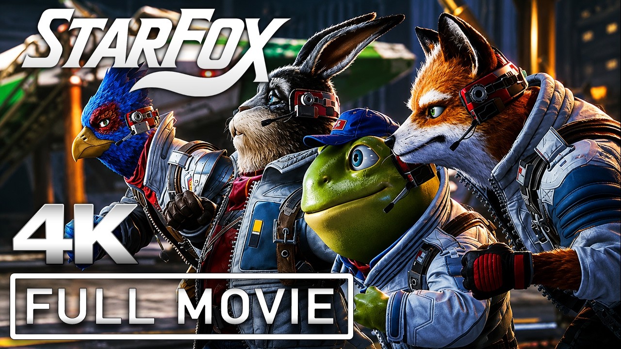 STAR FOX 64 REMAKE All Cutscenes (Full Game Movie) 4K 60FPS Ultra HD