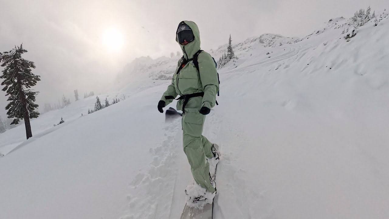 First Lines of the Season - Splitboarding at Mt. Baker