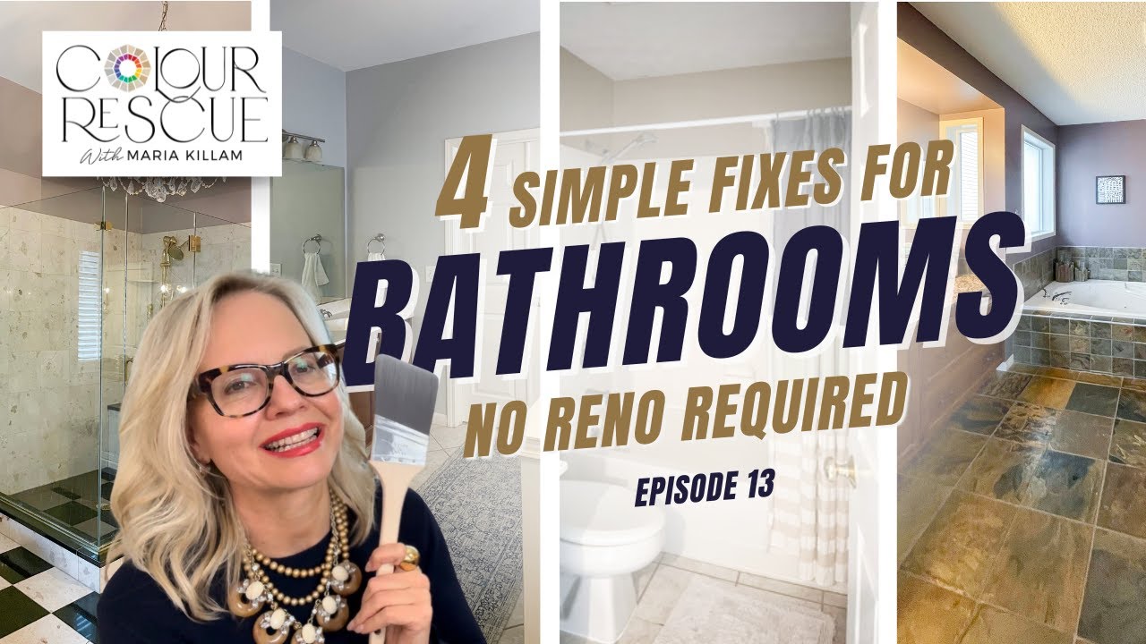 4 Simple Ways to Refresh Your Bathroom | Episode 14