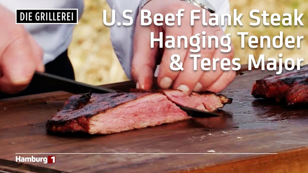 U.S Beef Flank Steak, Hanging Tender & Teres Major / Die Grillerei / S2F01