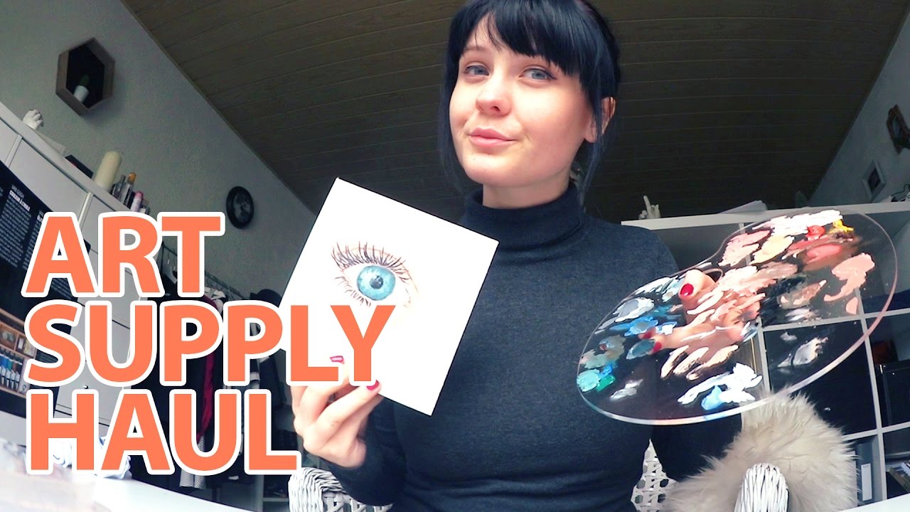 Update & Art Supply Haul!