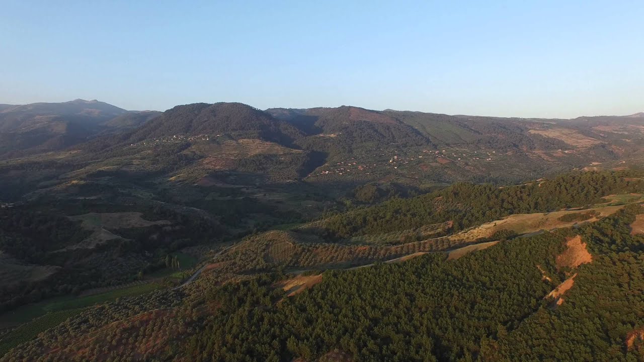 Drone Flight over Sardis: The Necropolis in the Morning