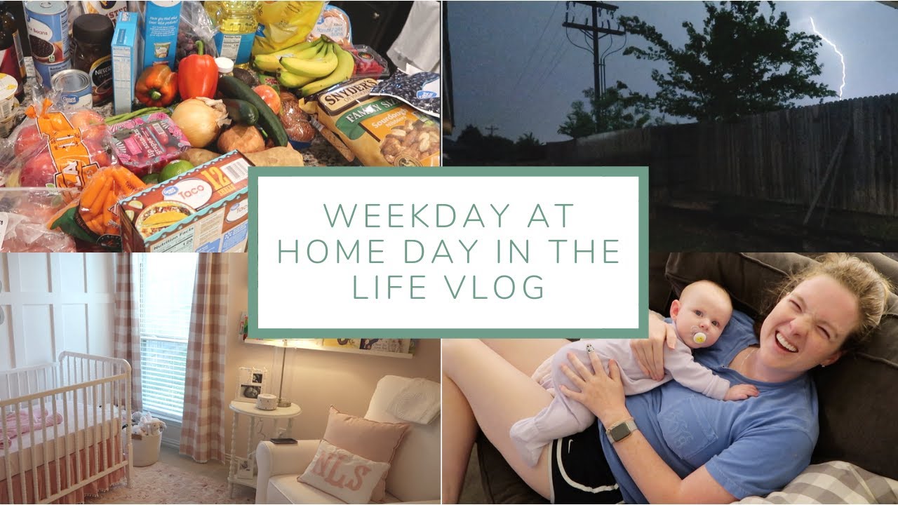 Cleaning Our Disgusting Fridge, Big Storms, + Tidying Up  | Weekday at Home | May 2020