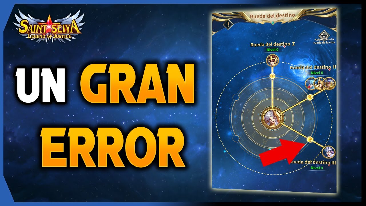 NO GASTES EN LA RUEDA DEL DESTINO SIN SABER ESTO!! - UN GRAN ERROR | SAINT SEIYA LEGEND OF JUSTICE
