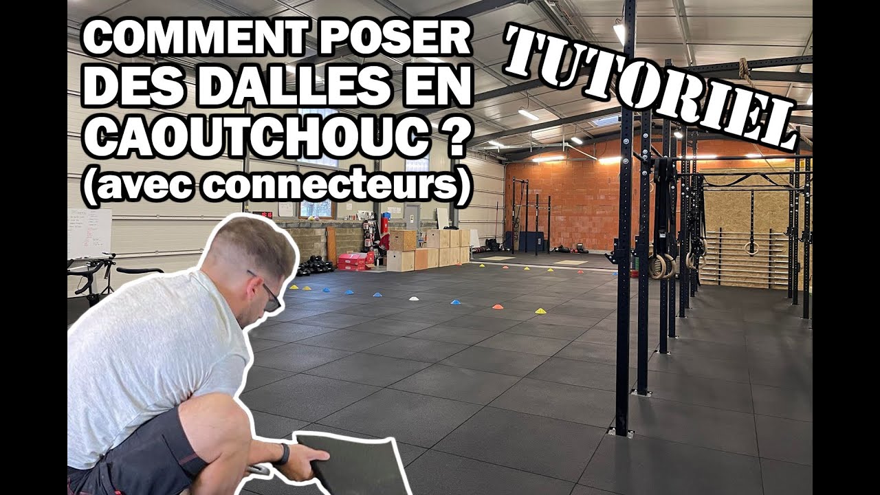 Tuto : Comment installer nos dalles amortissantes clipsables avec des connecteurs ?