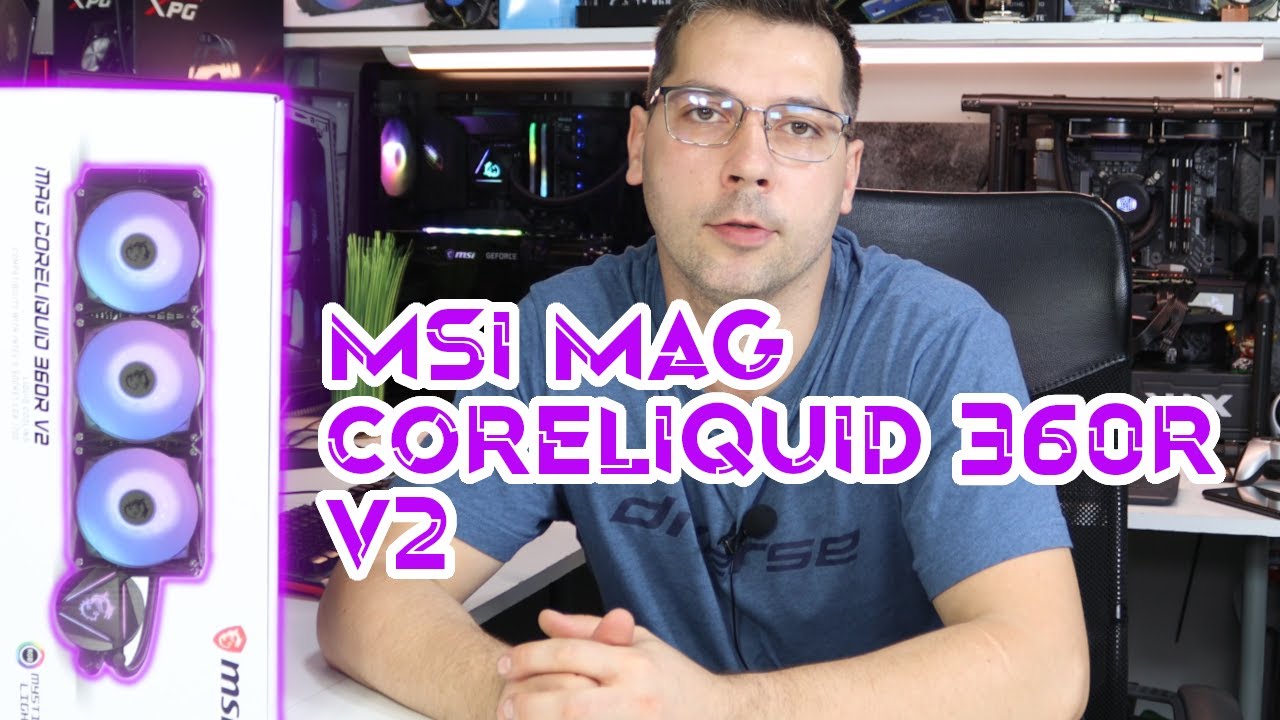 MSI MAG CORELIQUID 360R V2 - CHŁODZENIE PRZYSTOSOWANE POD NOWE PROCESORY INTELA 12 GEN / LGA 1700
