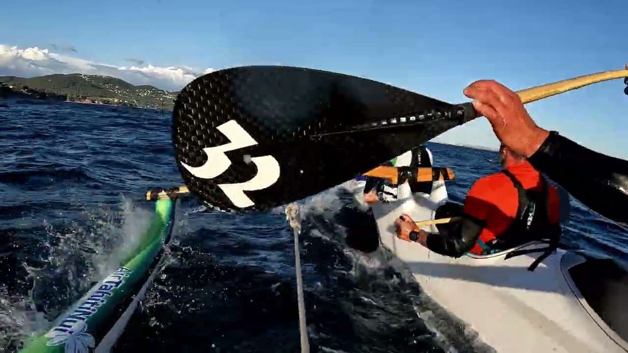 Downwind V6  Matahina - Outrigger Canoe - GoPro
