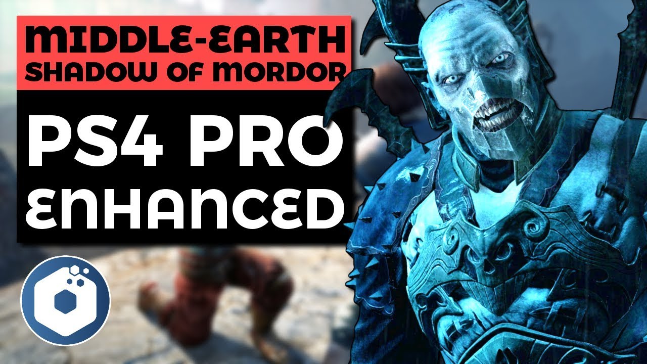 Middle-Earth: Shadow of Mordor 4K PS4 Pro Gameplay | Enhanced Graphics & Resolution