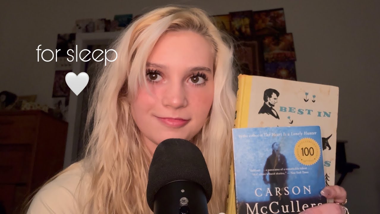 ASMR for when you need sleep 💙| personal attention & soft reading