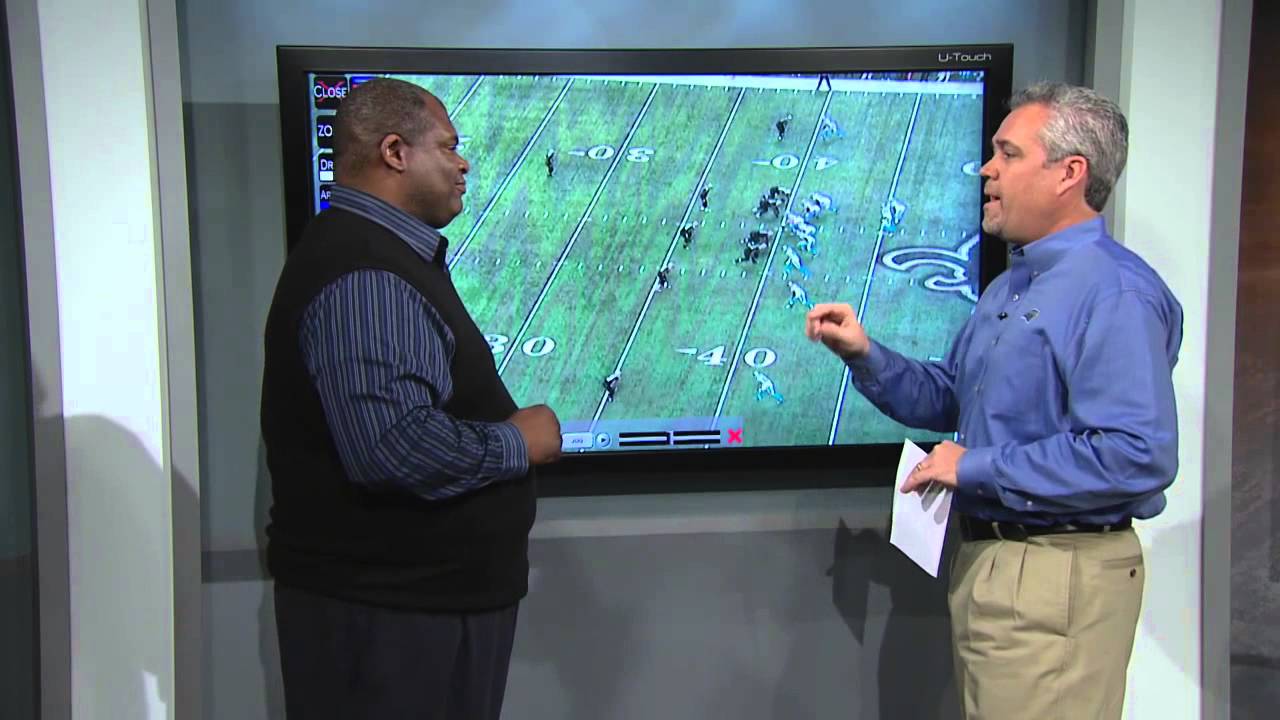 Telestrator NFL Panthers use Point-HD