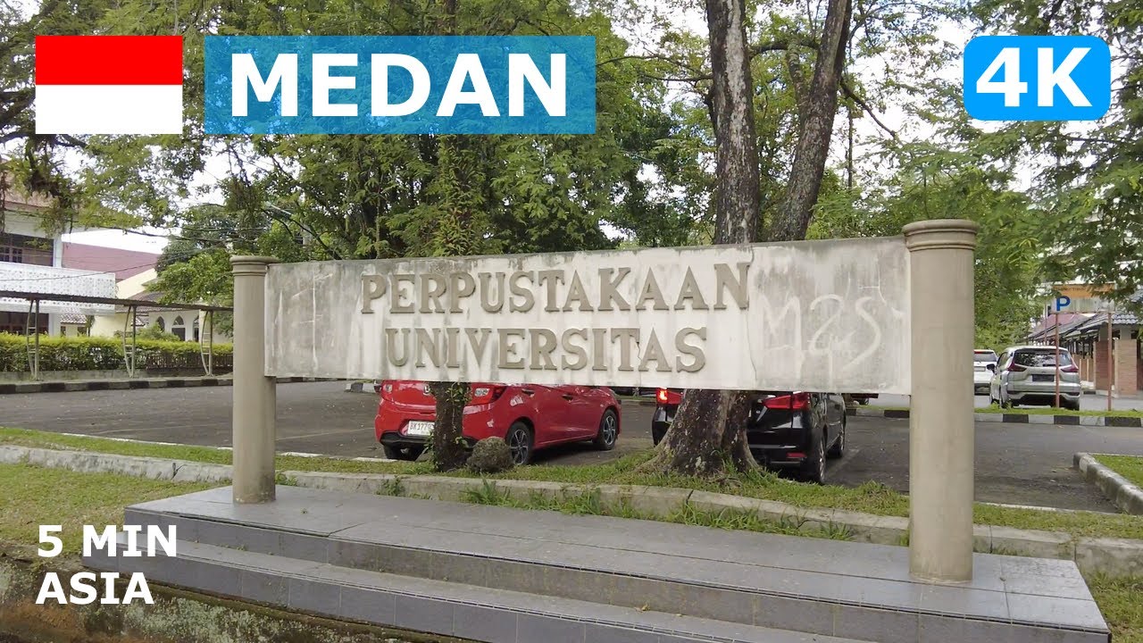 🇮🇩 Indonesia - Medan: 5 Minutes Walking Tour - 4K