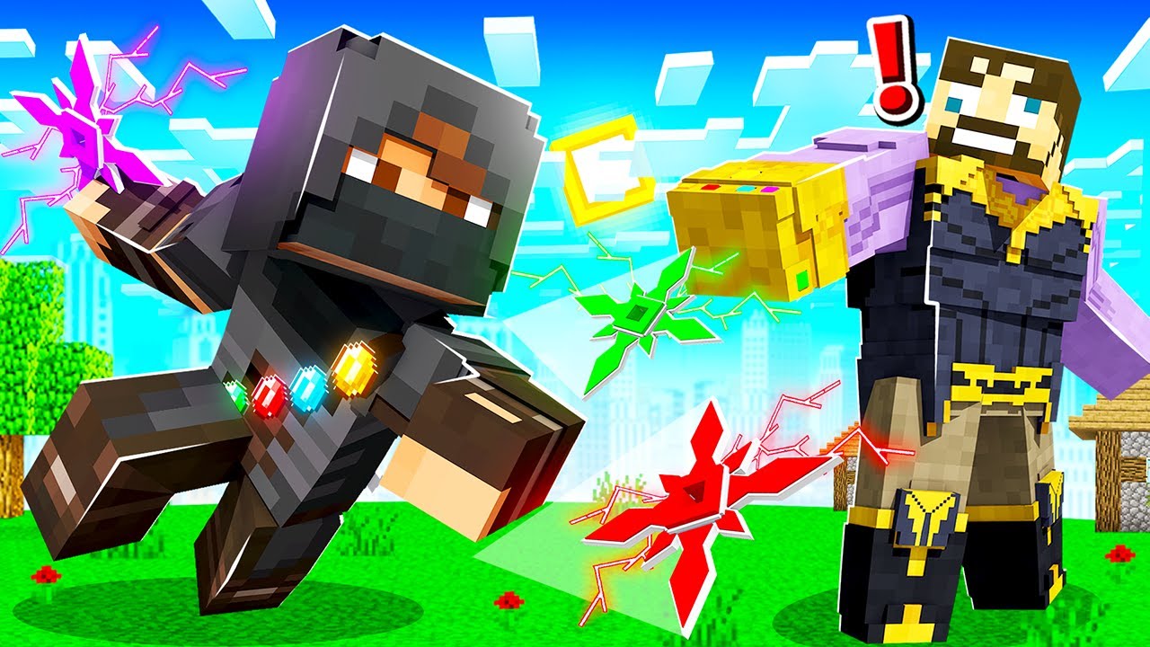 BECOMING the INFINITY NINJA in INSANE CRAFT!