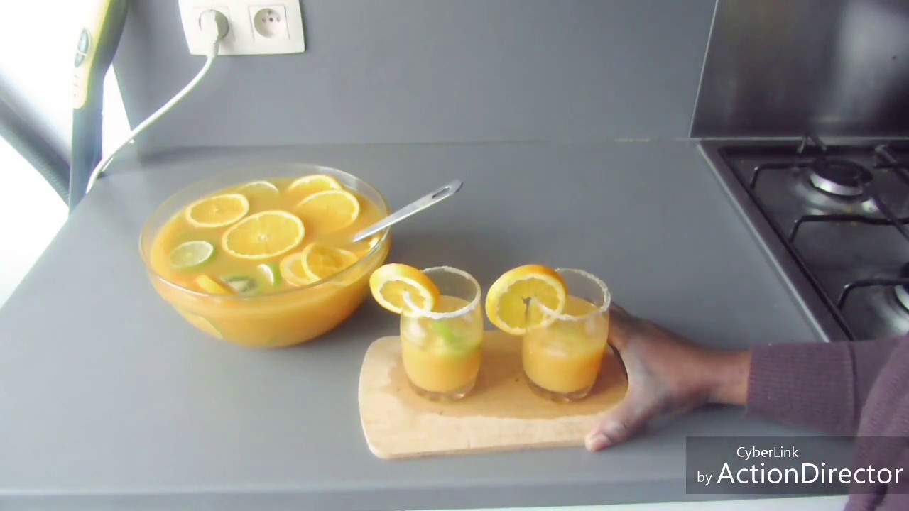 Comment faire un punch fait maison