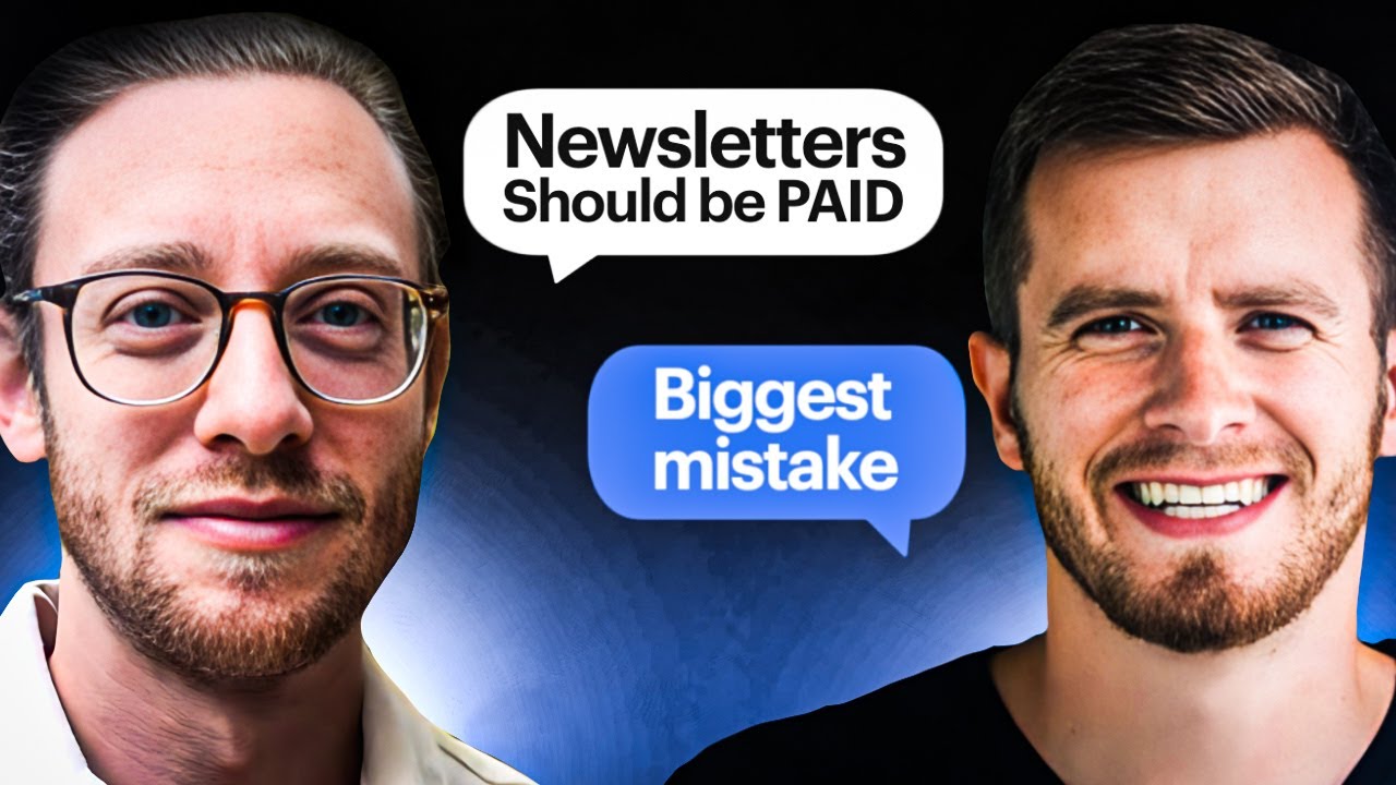 Free vs. Paid Newsletters: Which Is Right for Creators? | Nathan Barry vs. Dan Shipper