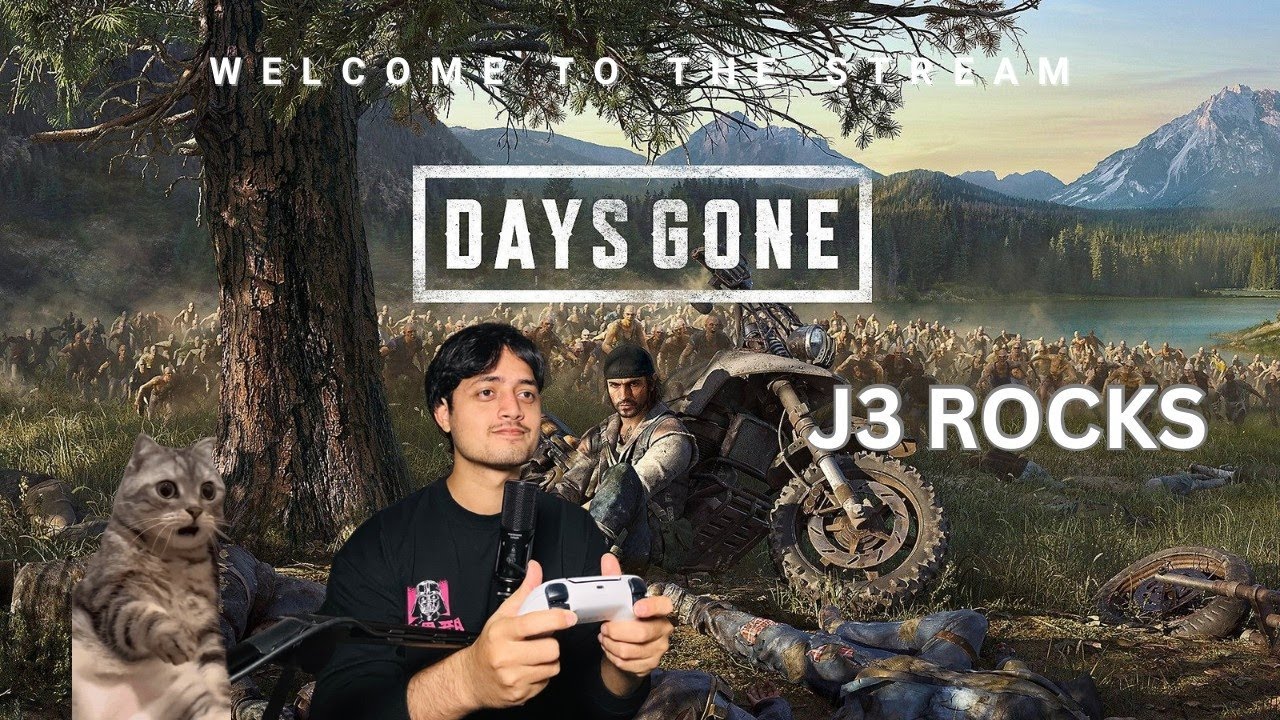 DAYS GONE REMASTERED LIVE 🔴 | STREAM 75💀 | CHUPA CHUPS GIVEAWAY | PS5 | J3 ROCKS