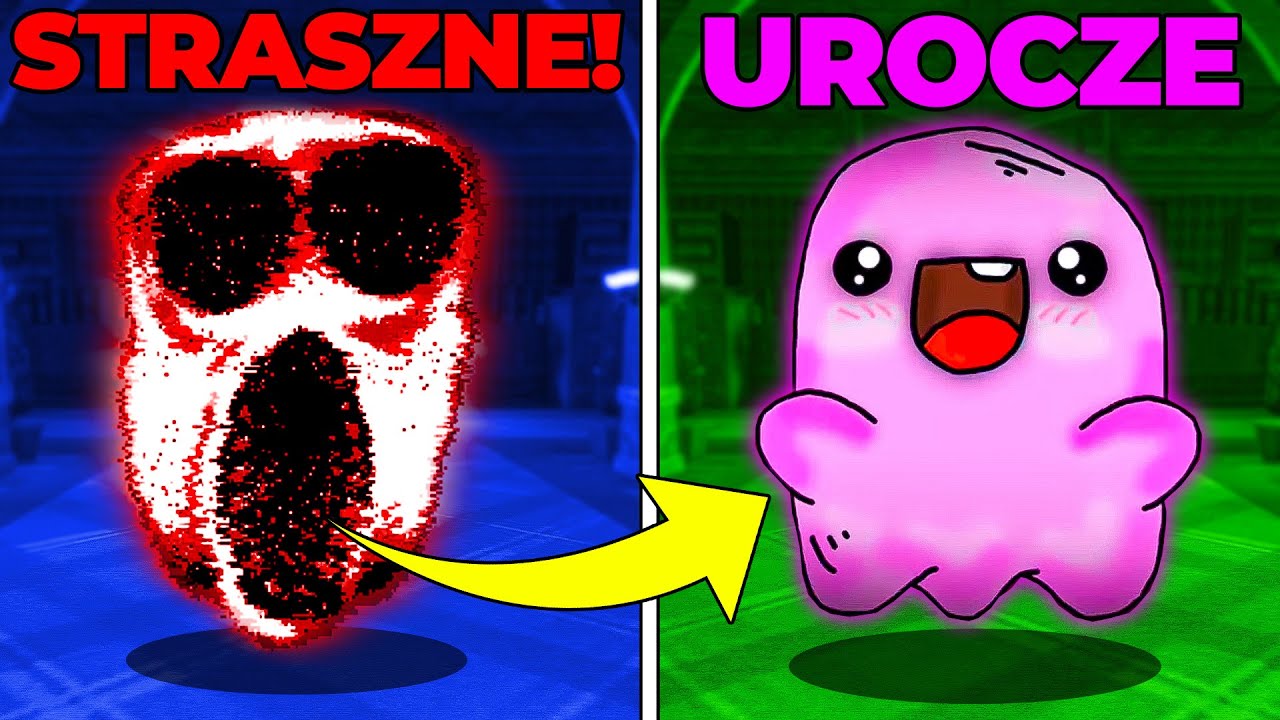 Przechodzimy *100 POKOI* w *PODRÓBKA DOORS* w ROBLOX ( Urocze Potwory! )