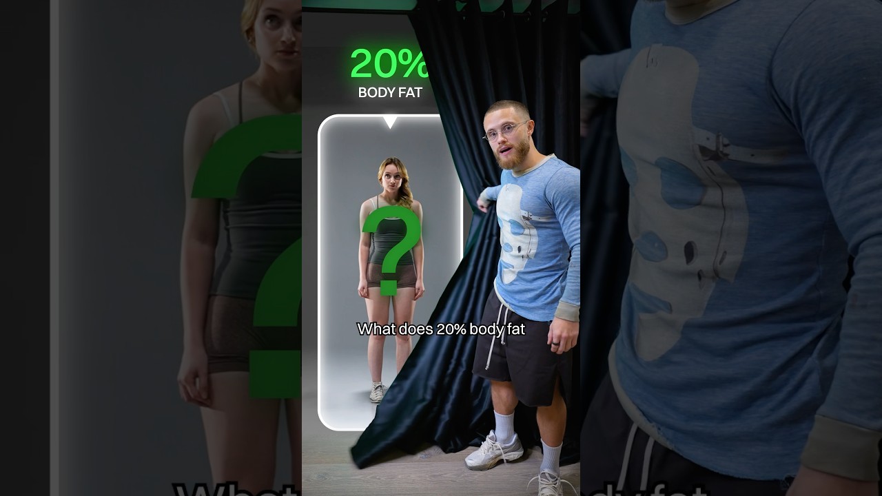 Как на самом деле выглядит 20% жира в организме