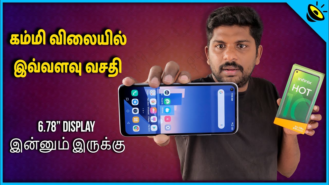 Rs.9,999 விலைக்கு Infinix Hot 10 Unboxing & Quick Review in Tamil - Loud Oli Tech