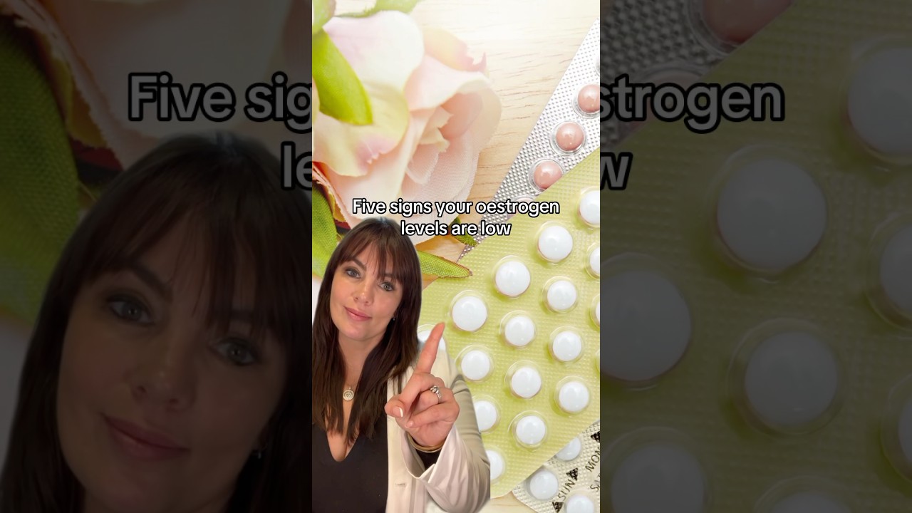 Five signs your oestrogen levels and low ⬆️ #oestrogen #hormoneimbalance #menopause
