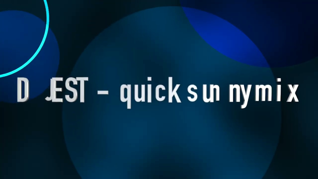 DJ EST - quick sunny mix