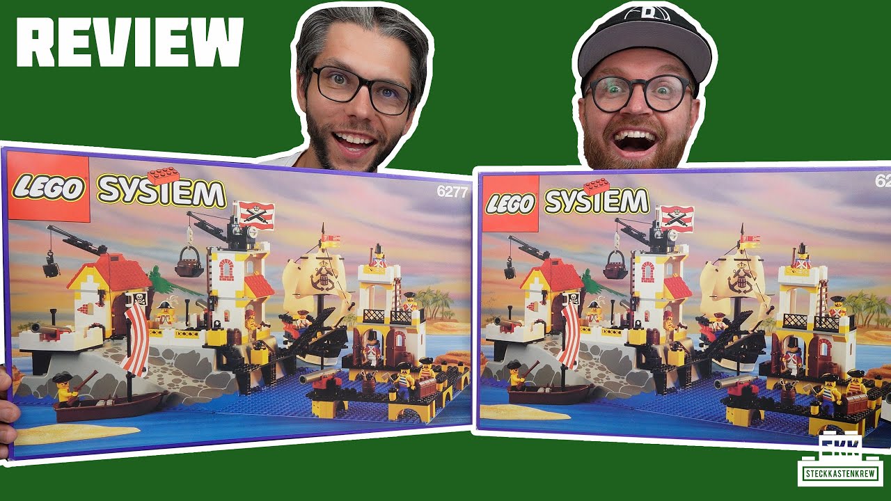 Großes Highlight der klassischen Piraten-Serie: LEGO® 6277 Imperial Trading Post von 1992 [Review]