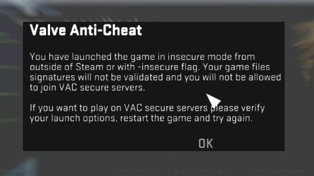 Valve Anti-cheat FIX