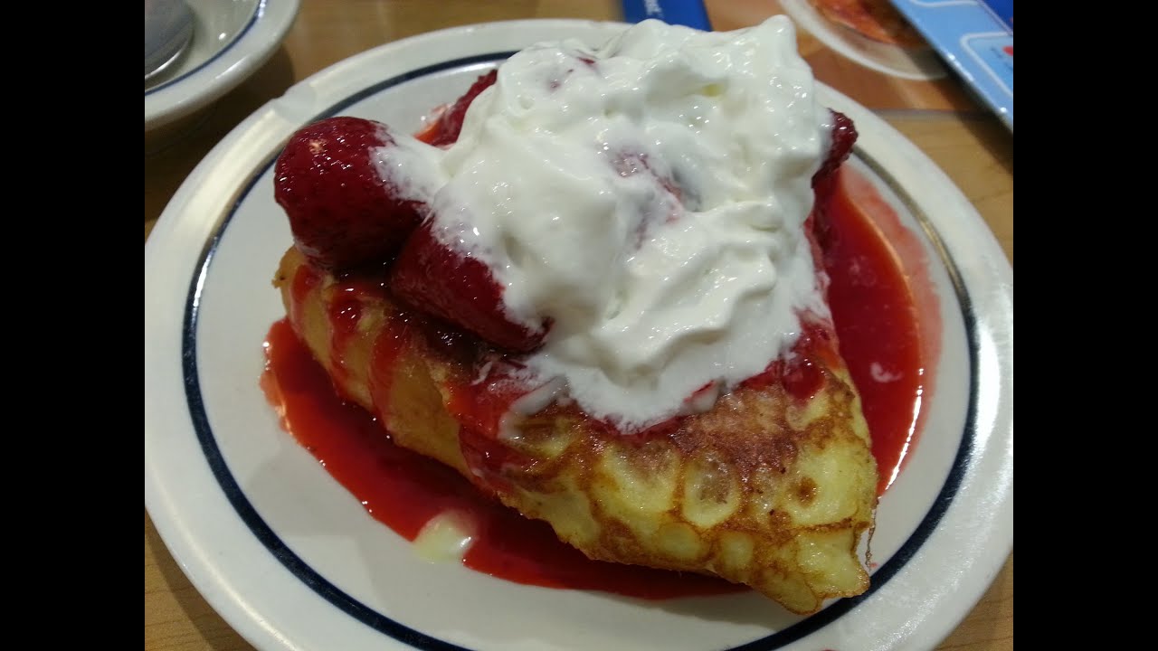 IHOP Review Strawberry Stuffed French Toast