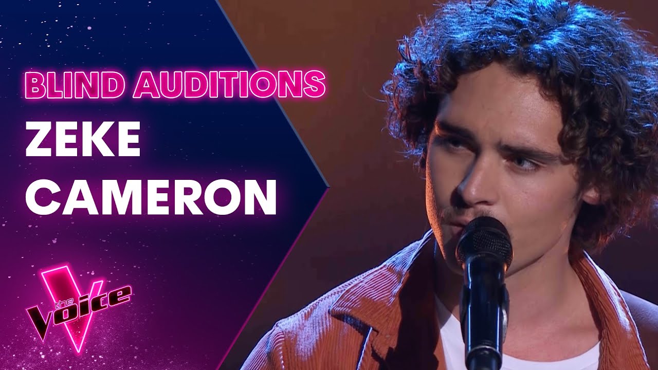 The Blind Auditions: Zeke Cameron sings Let You Love Me by Rita Ora