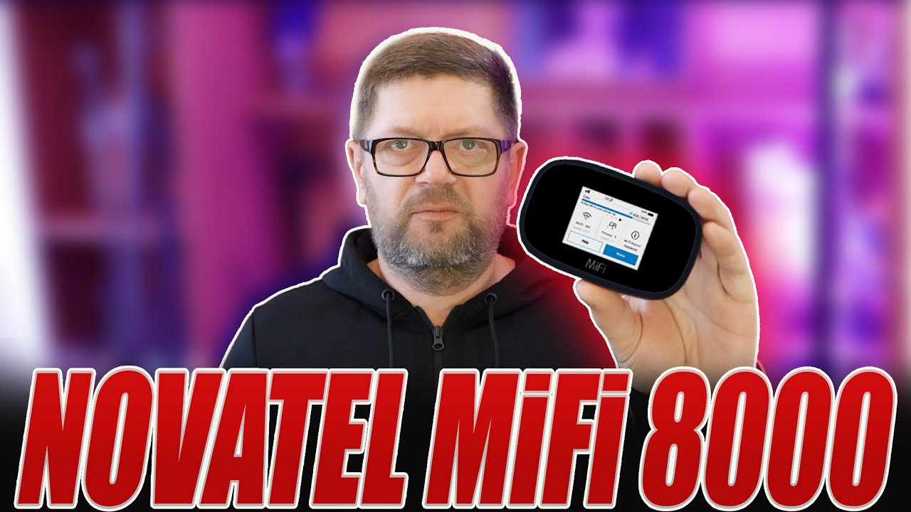 Найкращий портативний роутер Novatel (Inseego) MiFi 8000  (English dub) || 