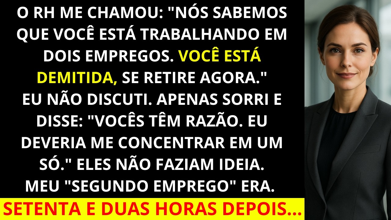 Fui demitida como &lsquo;traidora por 