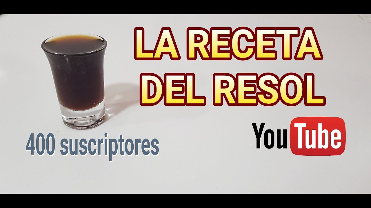 Especial 400 suscriptores: Mi receta del resol