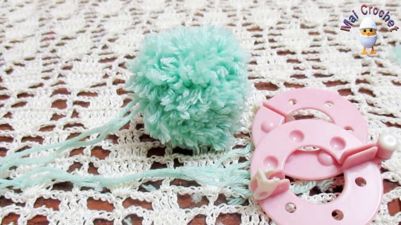 ازاى تستخدمى نول الكور للمبتدئين | How to use pom pom loom