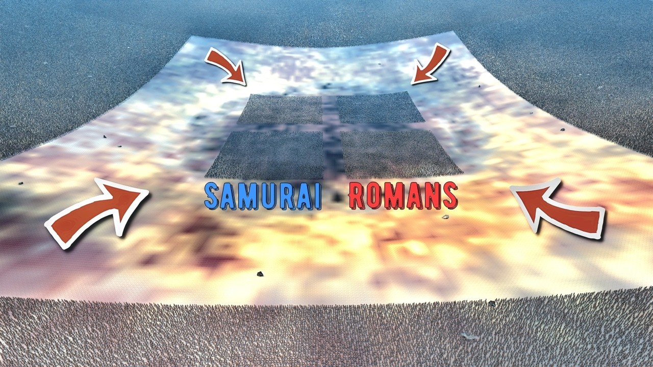 Can Romans & Samurai Stand Against 1,500,000 Native Americans - UEBS 2