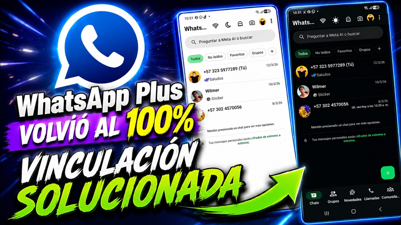 Por Fin!! WhatsApp Plus YA FUNCIONA para Vincular... Nuevo ACTIVADOR!!