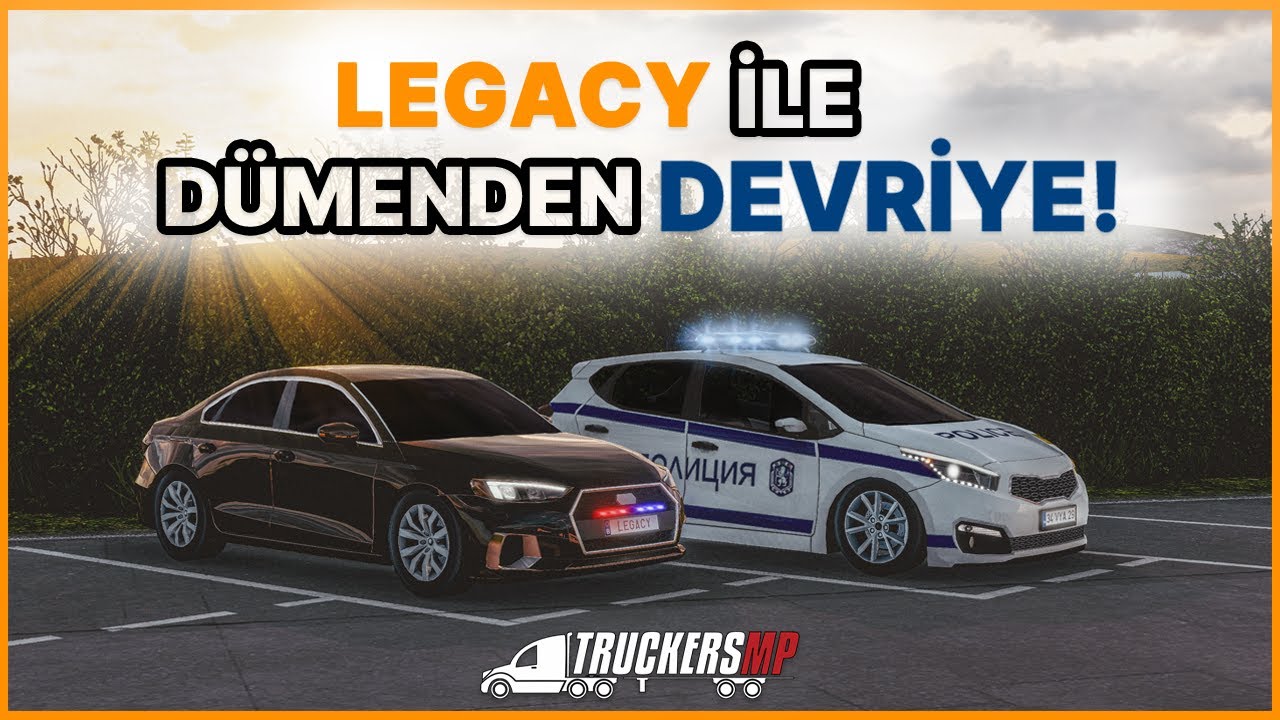 ​Media Team'in Süper Starı @Leegacyy ile Devriye | TruckersMP Admin